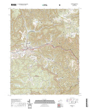 US Topo 7.5-minute map for Coeburn VA