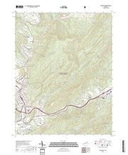 US Topo 7.5-minute map for Covington VA