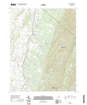 US Topo 7.5-minute map for Crimora VA