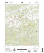 US Topo 7.5-minute map for Cripple Creek VA