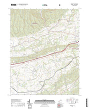 US Topo 7.5-minute map for Crockett VA