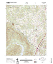 US Topo 7.5-minute map for Daleville VA