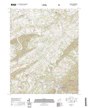 US Topo 7.5-minute map for Damascus VA