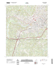 US Topo 7.5-minute map for Danville VANC