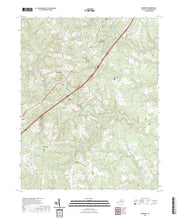 US Topo 7.5-minute map for Dinwiddie VA