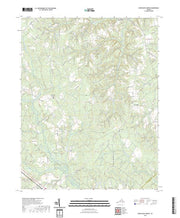 US Topo 7.5-minute map for Disputanta North VA