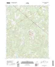 US Topo 7.5-minute map for Disputanta South VA