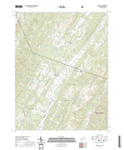 US Topo 7.5-minute map for Doe Hill VAWV