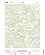 US Topo 7.5-minute map for Drewryville VA