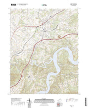 US Topo 7.5-minute map for Dublin VA