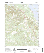 US Topo 7.5-minute map for Dunnsville VA