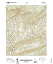 US Topo 7.5-minute map for Eggleston VA