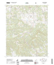 US Topo 7.5-minute map for Elk Creek VA