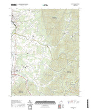 US Topo 7.5-minute map for Elkton East VA