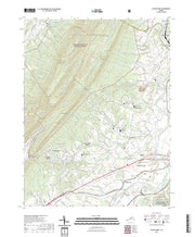 US Topo 7.5-minute map for Elkton West VA