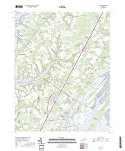 US Topo 7.5-minute map for Exmore VA