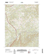 US Topo 7.5-minute map for Fancy Gap VA