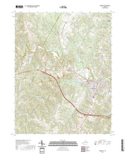 US Topo 7.5-minute map for Farmville VA