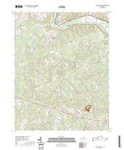 US Topo 7.5-minute map for Fine Creek Mills VA