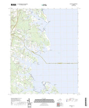 US Topo 7.5-minute map for Fleets Bay VA