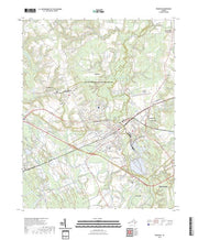 US Topo 7.5-minute map for Franklin VA