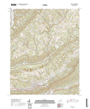 US Topo 7.5-minute map for Gate City VA