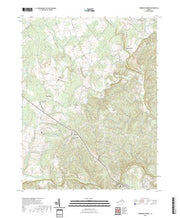 US Topo 7.5-minute map for Germanna Bridge VA