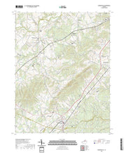 US Topo 7.5-minute map for Gordonsville VA