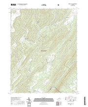 US Topo 7.5-minute map for Green Valley VA