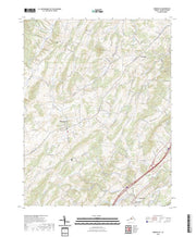 US Topo 7.5-minute map for Greenville VA