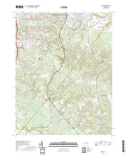 US Topo 7.5-minute map for Guinea VA