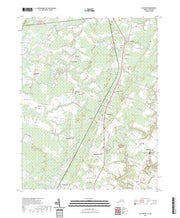 US Topo 7.5-minute map for Hallwood VAMD