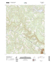 US Topo 7.5-minute map for Hewlett VA