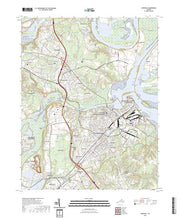 US Topo 7.5-minute map for Hopewell VA