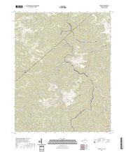 US Topo 7.5-minute map for Hurley VAKY