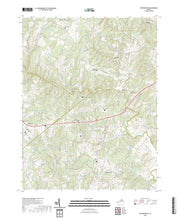 US Topo 7.5-minute map for Jeffersonton VA