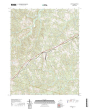 US Topo 7.5-minute map for Jetersville VA