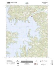 US Topo 7.5-minute map for John H Kerr Dam VANC