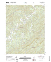 US Topo 7.5-minute map for Jordan Mines VA