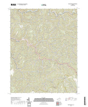 US Topo 7.5-minute map for Keen Mountain VA