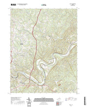 US Topo 7.5-minute map for Kelly VA