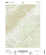 US Topo 7.5-minute map for Keswick VA