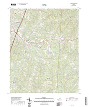 US Topo 7.5-minute map for La Crosse VA