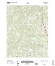 US Topo 7.5-minute map for Ladysmith VA