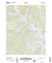 US Topo 7.5-minute map for Lake Anna West VA