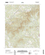 US Topo 7.5-minute map for Lambsburg VANC