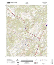 US Topo 7.5-minute map for Lexington VA