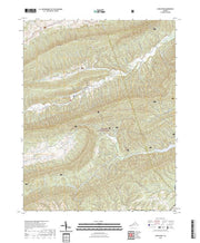 US Topo 7.5-minute map for Long Spur VA