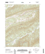 US Topo 7.5-minute map for Looney VA