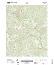 US Topo 7.5-minute map for Mannboro VA